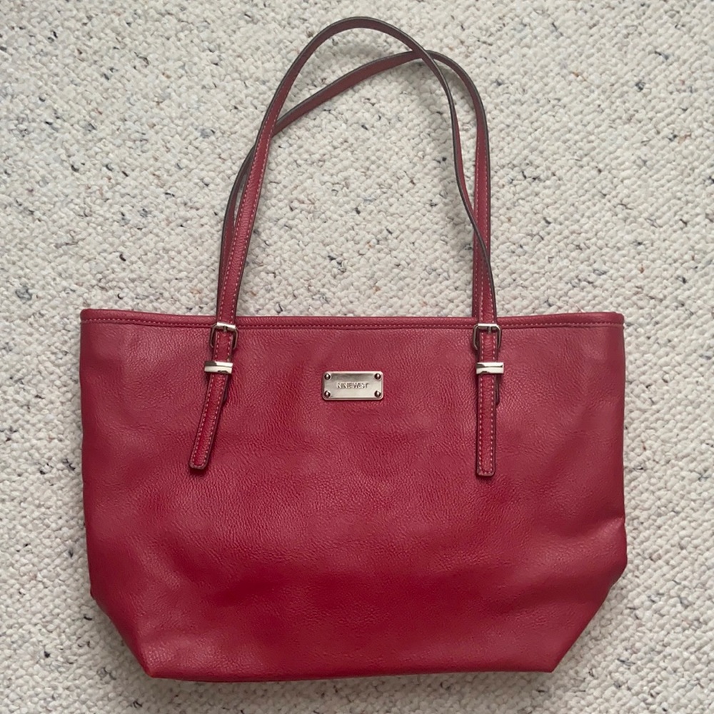Nine West cranberry handbag